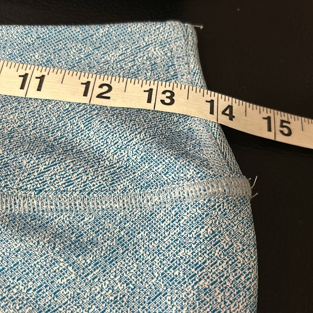 Beyond Yoga Legging Spacedye Blue High Waist Crop Stretch Pant Sz L - Picture 8 of 9